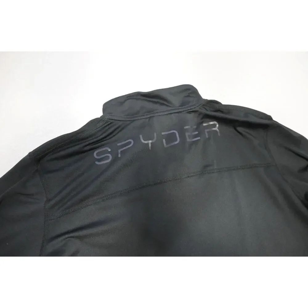 Spyder Fleece Athletic Jacket‎ 1/4 Zip Performance Long Sleeve Mens Size XL